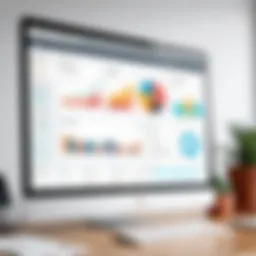 Project management dashboard showcasing Asana features