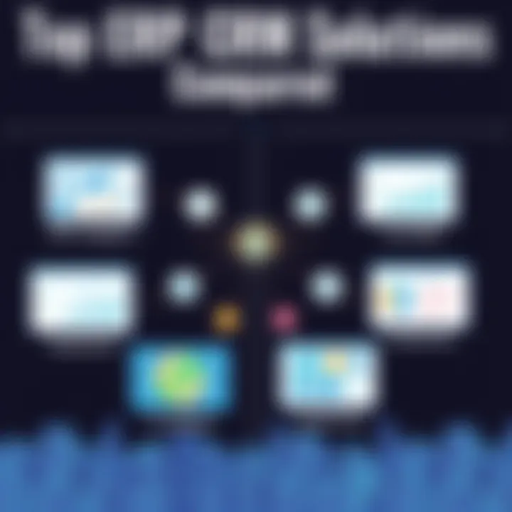 Top ERP CRM Solutions Compared Comparative analysis of top ERP CRM solutions