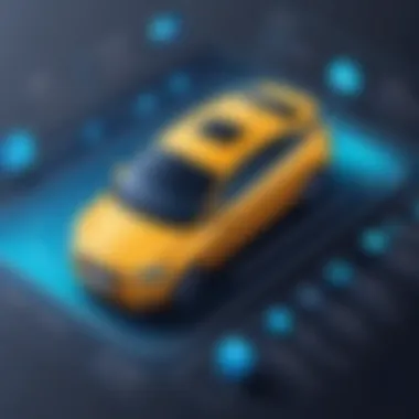 Benefits of Car Share Software Diagram illustrating the benefits of using car share software