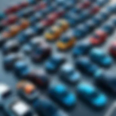 Pricing Structures of Car Share Solutions Chart representing the pricing structures of car share solutions