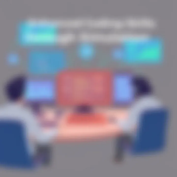 Enhanced coding skills through simulation