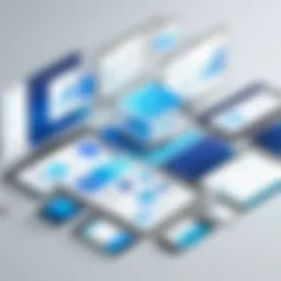 A visual representation of various management tools arranged in a creative layout.