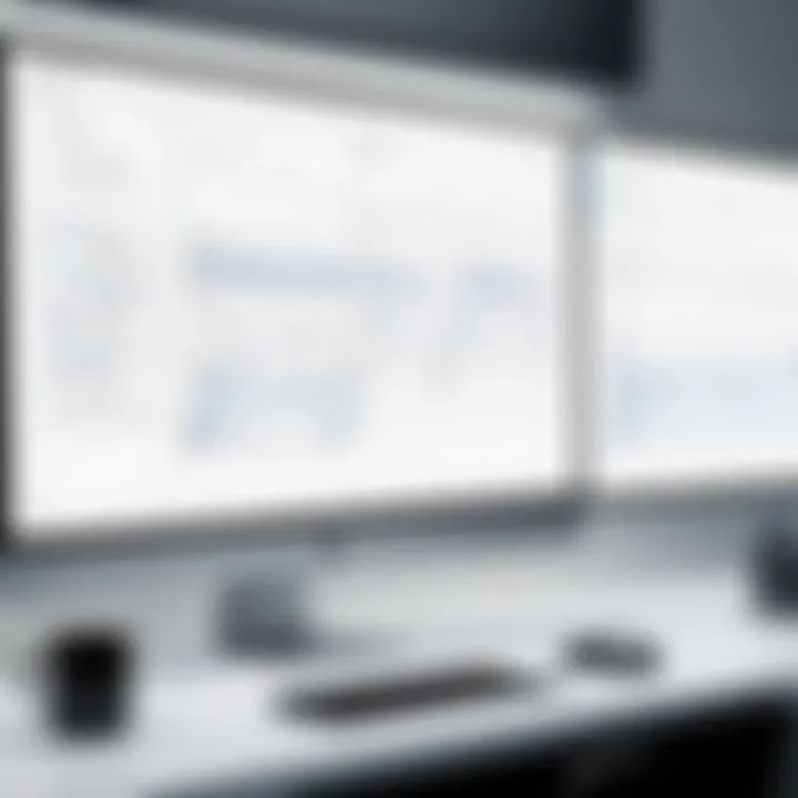 Visual representation of workflow enhancement through online whiteboards