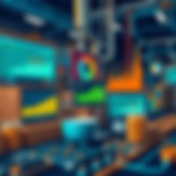 Graphical representation of data analytics in feed production and optimization