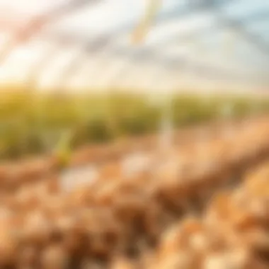 A visual chart depicting future trends in agricultural technology and feed production