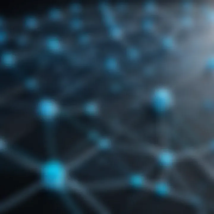 A visual representation of a network topology showcasing interconnected devices.