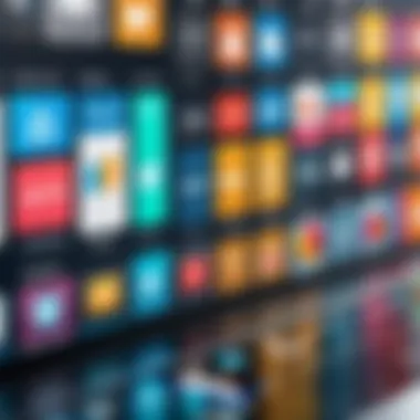 Diverse Product Categories in E-Commerce A digital storefront showcasing diverse product categories.