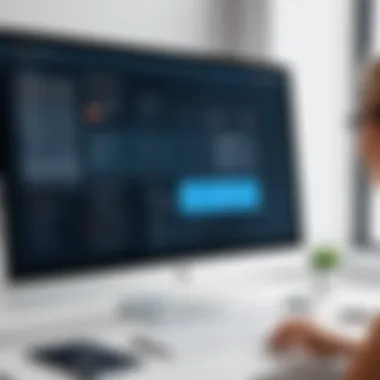 User-Friendly Interface of E-Commerce Software A user interface of a free online store software platform.