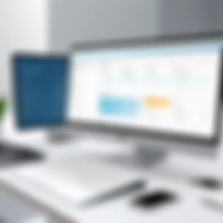 A visual representation of order management software interface showcasing key features.