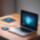 Illustration depicting online security measures