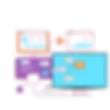 Strategic workflow optimization illustration Strategic workflow optimization illustration