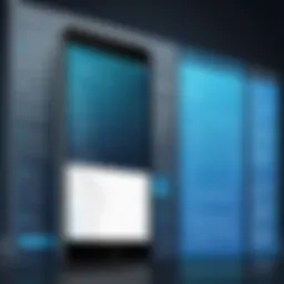Innovative software interface showcasing scheduling features