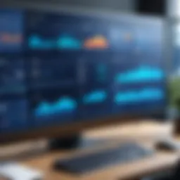 A detailed dashboard of an IT helpdesk software showcasing analytics and user engagement.