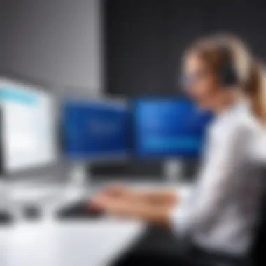 A visual representation of different types of helpdesk systems available in the market.