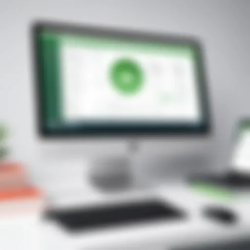 An overview of QuickBooks interface on Linux