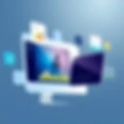 Visual representation of Medlin Software interface