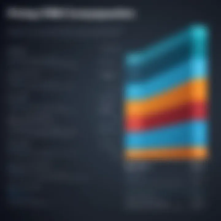 Chart comparing OPT CRM pricing models against competitors in the market