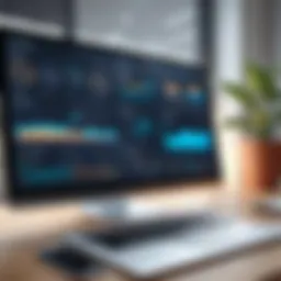 An overview of scheduling software dashboard showcasing features and functionalities.