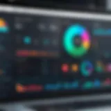 Overview of QAD accounting software interface showcasing its dashboard functionalities.
