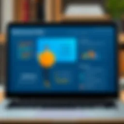 Visualization of retirement plan software interface