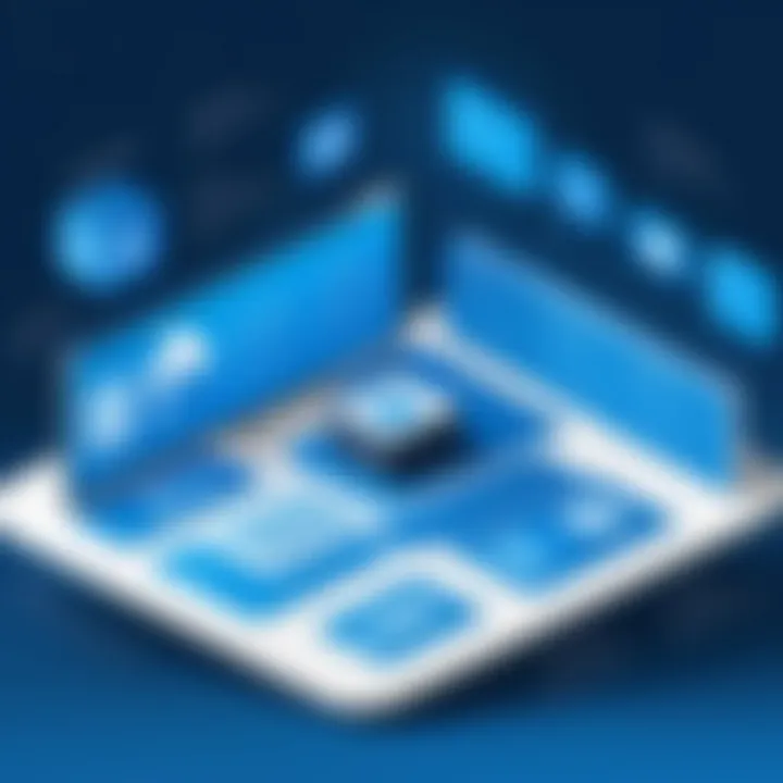 Infographic showcasing deployment strategies for SharePoint on Azure