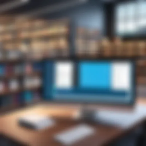 Overview of library management system functionalities