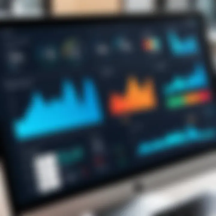 Analytical dashboard highlighting key HR metrics