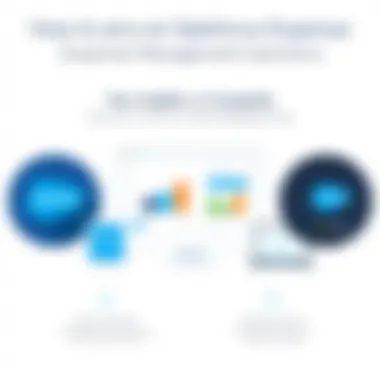 Salesforce vs Competitors: Expense Management Solutions Infographic comparing Salesforce expense management with competitors