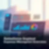 Visual representation of Salesforce expense management dashboard