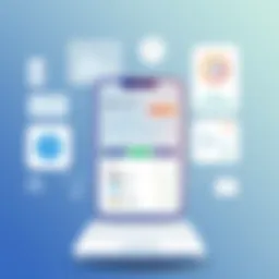 A digital interface showcasing mileage tracking features