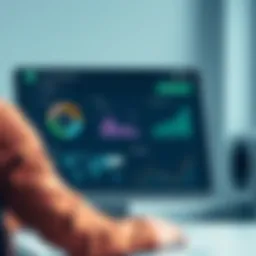 User-friendly client management dashboard showcasing analytics