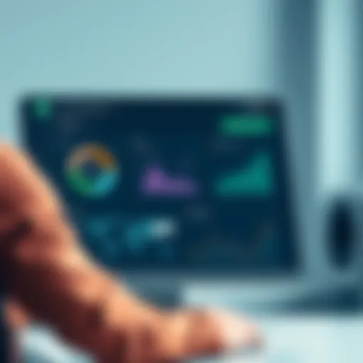 User-friendly client management dashboard showcasing analytics