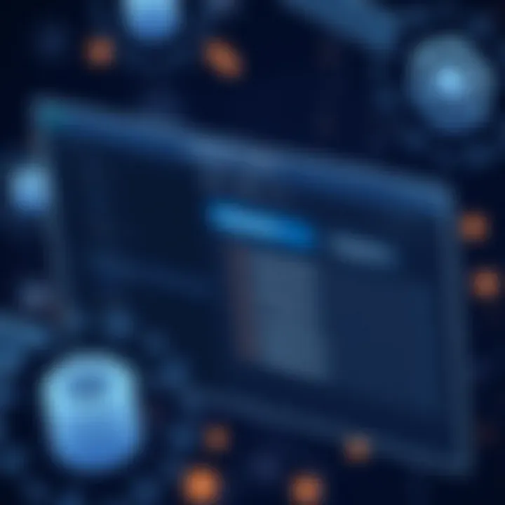 Integration options displayed in client management software