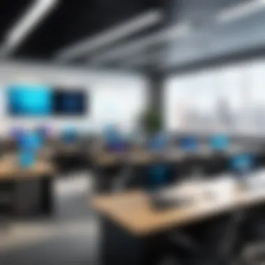 Visual representation of a unified classroom environment