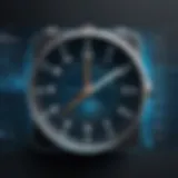 Visual representation of timekeeping software interface