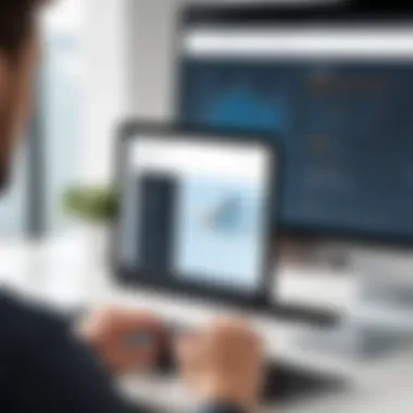 User Interface of Visual Search Tools User interface showcasing visual search tools for procurement