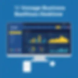 User interface of Vonage Business Desktop showcasing dashboard features