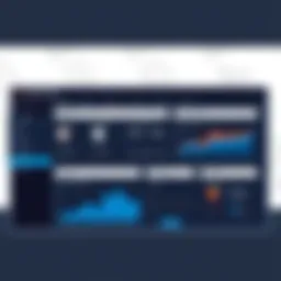 Dashboard view showcasing Firepoint CRM features