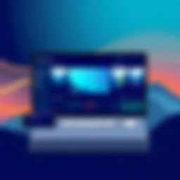 User interface of live stream recording software