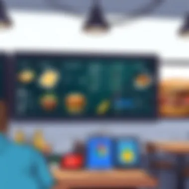 Implementing Digital Menu Boards in Operations Integration of digital boards in food service