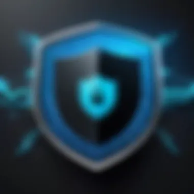 Enhanced Security with Two-Factor Authentication Security shield symbolizing enhanced protection
