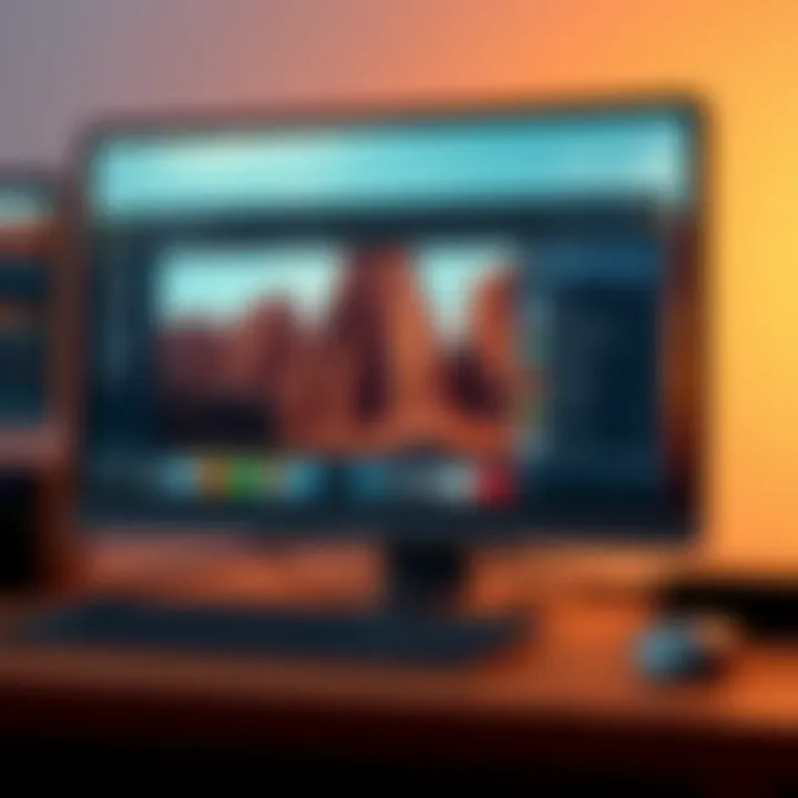 Creative video content created using freeware software