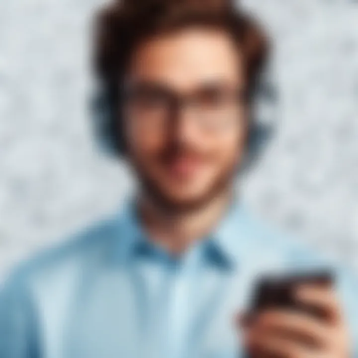Illustration showcasing collaboration features in hangout apps