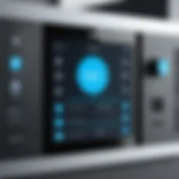 A modern intercom system enhancing business communication