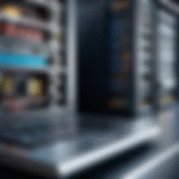 A detailed diagram of IT infrastructure components