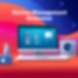 Illustration of device management interface