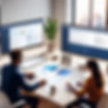 Collaboration Boost with Jira in HR Service Management Visual representation of collaborative workspace