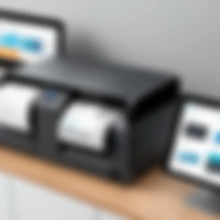 Comparison chart of leading label printer software solutions