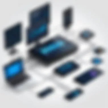 Components of a Remote Monitoring System Flowchart demonstrating remote monitoring system components