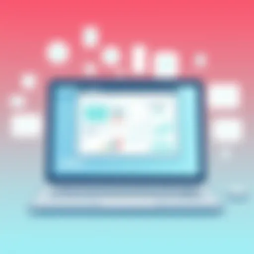 An overview of a digital learning platform interface